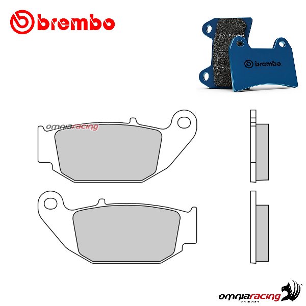 Pastiglie freno posteriori Brembo CC Road Carbon Ceramica per Honda CB300R Neo Sports Cafe 2018-2019
