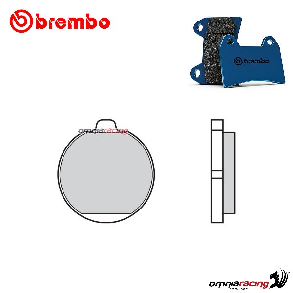 Pastiglie freno anteriori Brembo CC Road Carbon Ceramica per Kawasaki Z1000ST 1979-1982