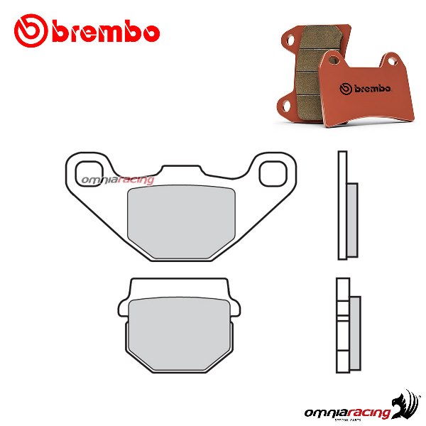 Pastiglie freno anteriori Brembo SD sinterizzata per Tgb 101R 50cc 2005