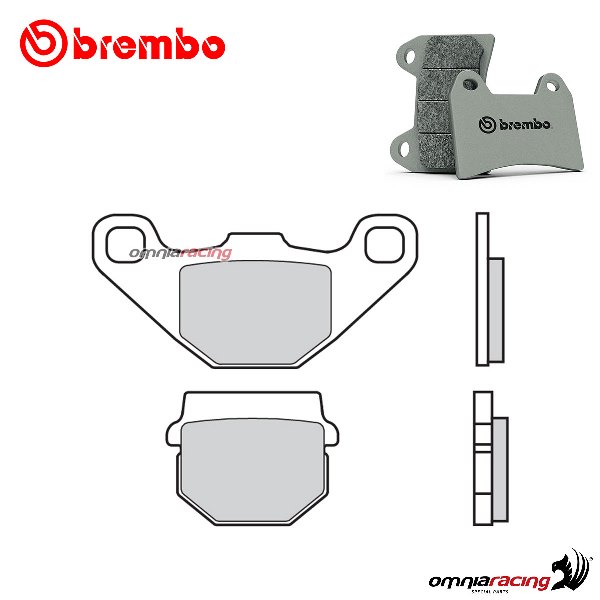 Pastiglie freno posteriori Brembo SX sinterizzata per Aprilia RS125 GP 2017-2019