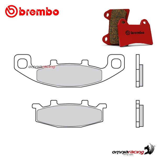 Brembo rear brake pads SP sintered for Kawasaki GPX600R 1988-1997