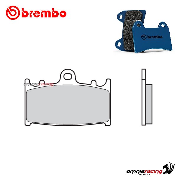 Brembo front brake pads CC Road Carbon Ceramic for Kawasaki ZZR1100 1993-2001