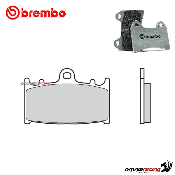 Pastiglie freno anteriori Brembo RC sinterizzate per Kawasaki VN1700 Voyager ABS 2009-2019