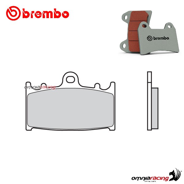 Brembo front brake pads SC sintered for Suzuki GSR600 2006>2010