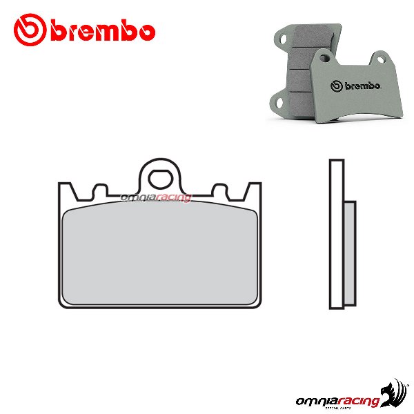 Brembo front brake pads SR sintered for Kawasaki ZXR400 1991-1999