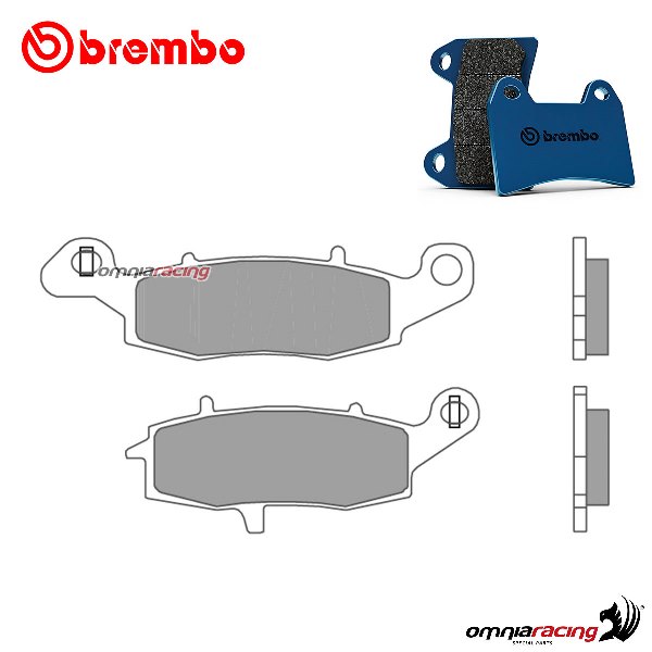 Brembo rear brake pads CC Road Carbon Ceramic Kawasaki VN1700 Voyager Custom 2011-2014