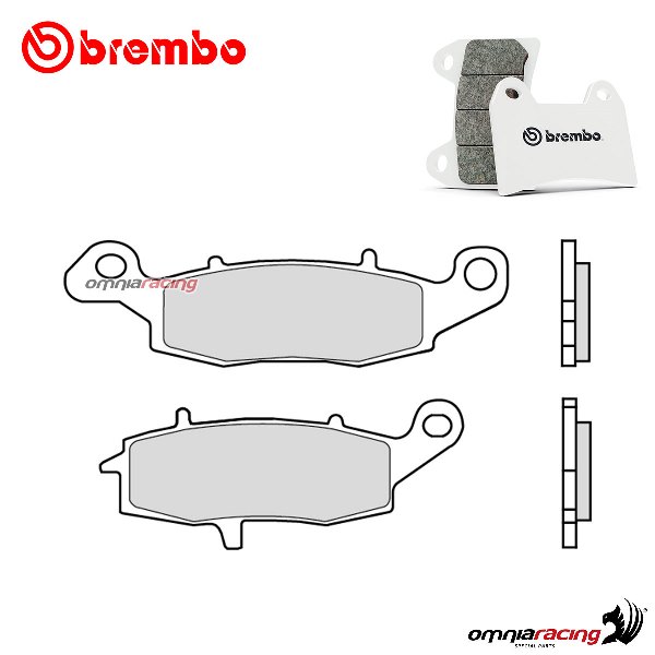Brembo front brake pads LA sintered for Kawasaki KLE650 Versys /ABS 2007-2014