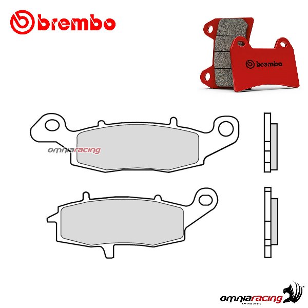 Brembo front brake pads SA sintered for Kawasaki ER6N /ABS 2006-2016