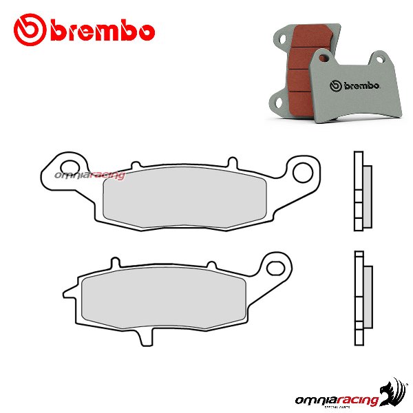 Brembo front brake pads SC sintered for Kawasaki Zephyr 750 1996>1998