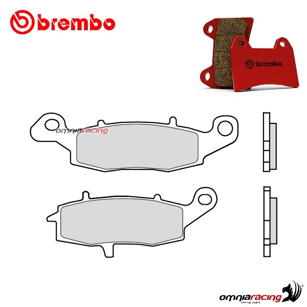 Brembo rear brake pads SP sintered for Kawasaki ZR7 1999-2004
