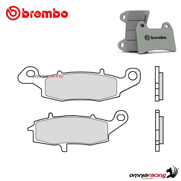 Pastiglie freno anteriori Brembo SR sinterizzate per Suzuki SV650S 1999-2013