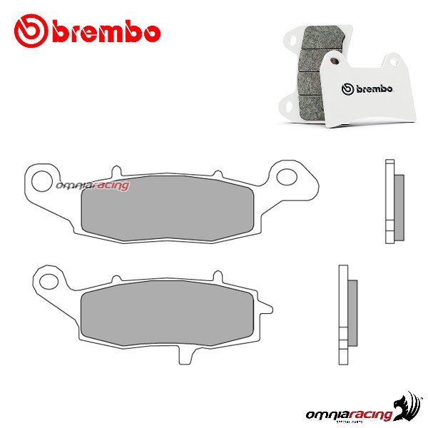 Brembo front brake pads LA sintered for Kawasaki KLE650 Versys /ABS 2007-2014