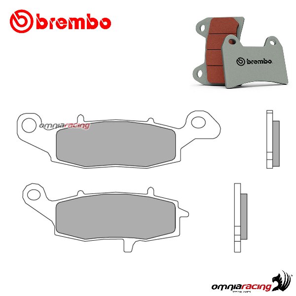 Brembo front brake pads SC sintered for Kawasaki ZR7 1999>2004