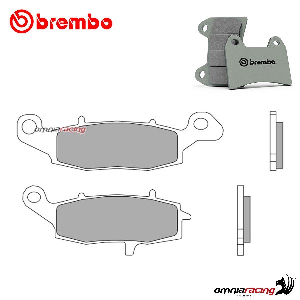 Brembo front brake pads SR sintered for Suzuki SV650S 1999-2013