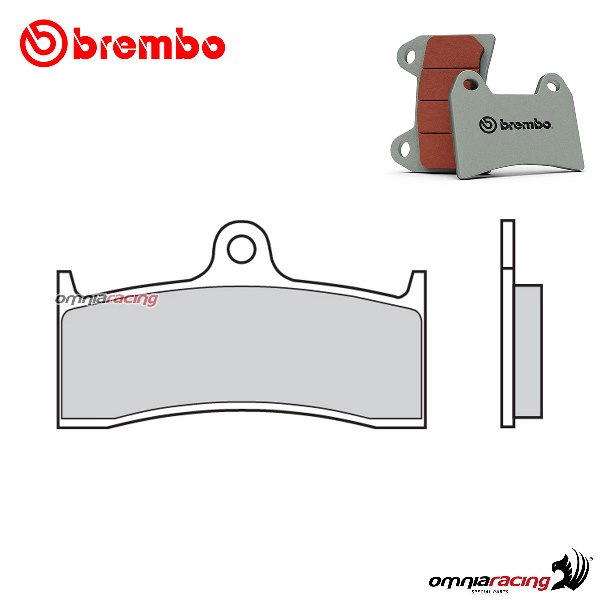 Brembo front brake pads SC sintered for Mv Agusta Brutale 750S 2001>2005