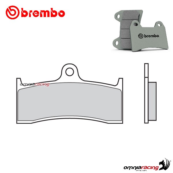 Pastiglie freno anteriori Brembo SR sinterizzate per Buell S1 Lightning 1998-2002