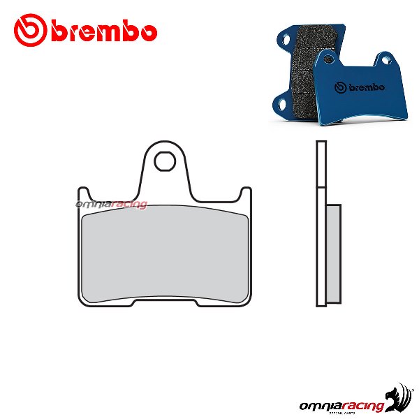 Brembo rear brake pads CC Road Carbon Ceramic Kawasaki ZZR1400 Performance Sport 16-19
