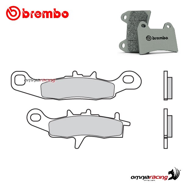 Brembo front brake pads SX sintered for Kawasaki KX85 Small Wheels 2001-