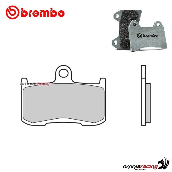 Pastiglie freno anteriori Brembo RC sinterizzate per Triumph Daytona 675 2006-2008