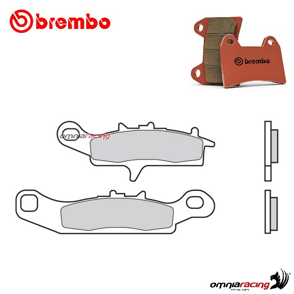 Brembo front brake pads SD sintered for Kawasaki KFX450R 2008-2014