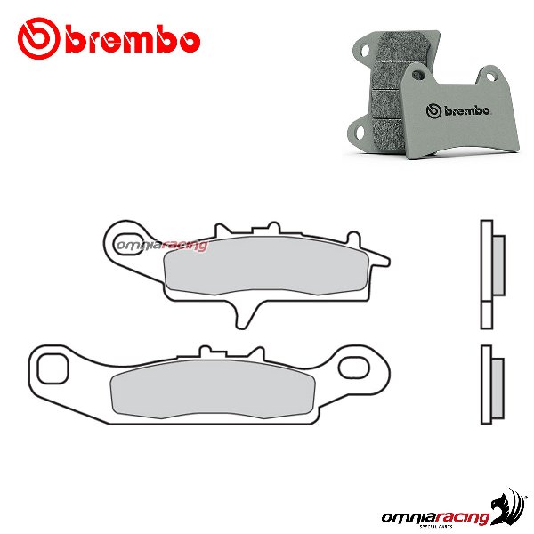 Brembo front brake pads SX sintered for Kawasaki KFX450R 2008-2014