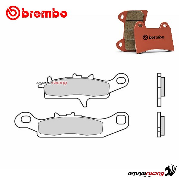 Pastiglie freno anteriori Brembo SD sinterizzata per Kawasaki KFX700 KSVV-Force 2004-2011