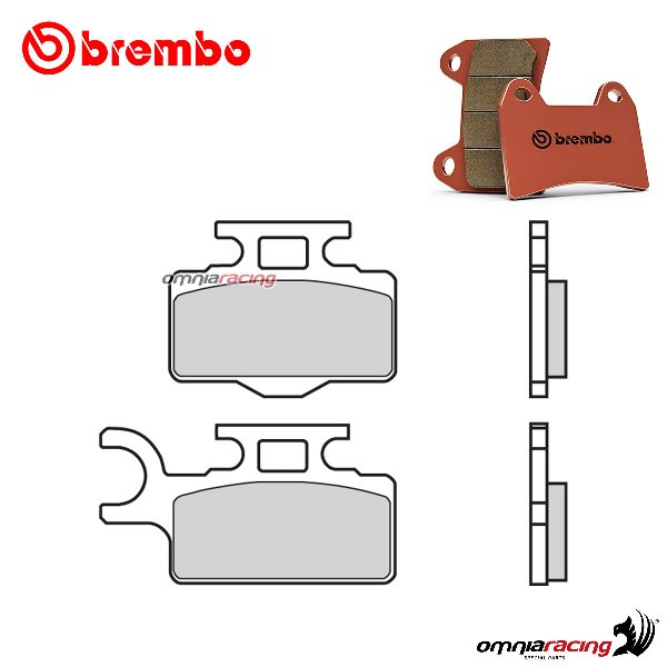 Brembo front brake pads SD sintered for Kawasaki KX65 2000-
