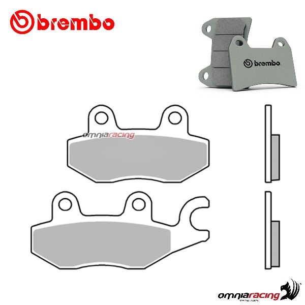 Brembo front brake pads SR sintered for Kawasaki Ninja 400 2018-2022