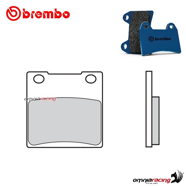 Brembo rear brake pads CC Road Carbon Ceramic for Kawasaki ZZR1100 1993-2001