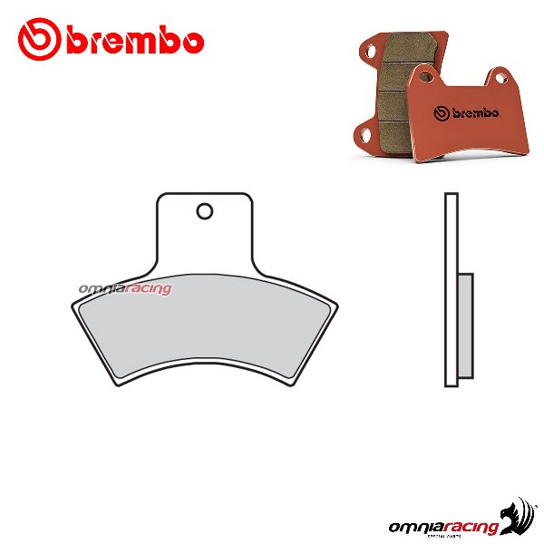 Brembo front brake pads SD sintered for Polaris Trail Boss 330 2003-2010