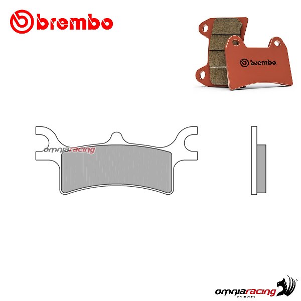 Brembo front brake pads SD sintered for Polaris Sportsman 800 2005
