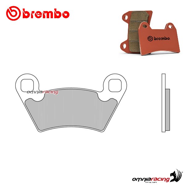 Brembo front brake pads SD sintered for Polaris Sportsman 570 ACE /Euro 2016-