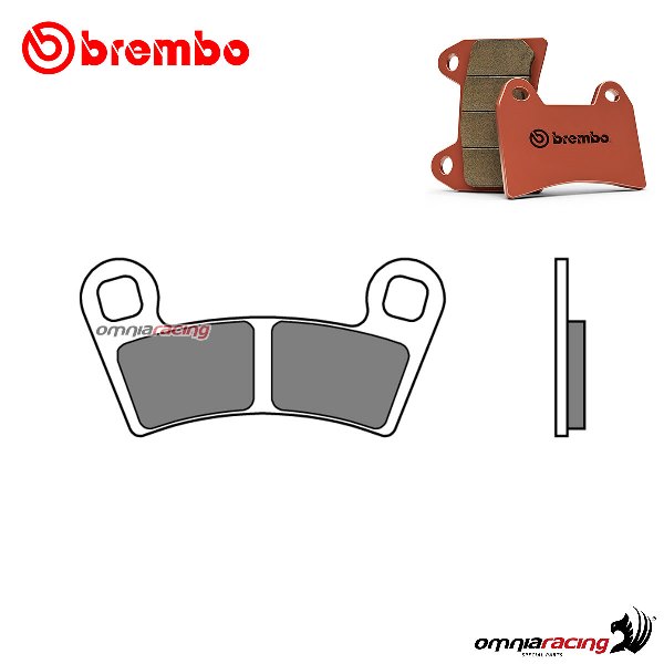 Brembo front brake pads SD sintered for Polaris Outlaw 525 2007-2011