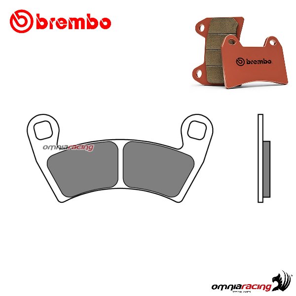 Brembo front brake pads SD sintered for Polaris Ranger 700 4X4 EFI 2008