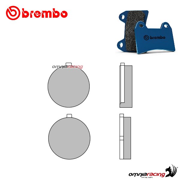 Brembo front brake pads CC Road Carbon Ceramic for Suzuki GP100 1978-1987
