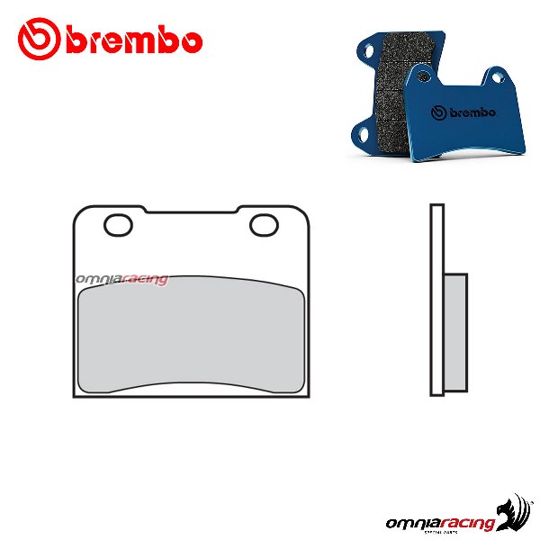 Brembo front brake pads CC Road Carbon Ceramic for Suzuki GF250S 1988