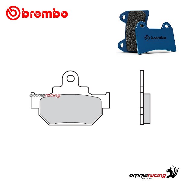 Brembo front brake pads CC Road Carbon Ceramic for Suzuki DR250S 1985