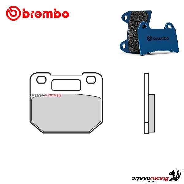 Brembo front brake pads CC Road Carbon Ceramic for Suzuki RG125 Gamma 1988