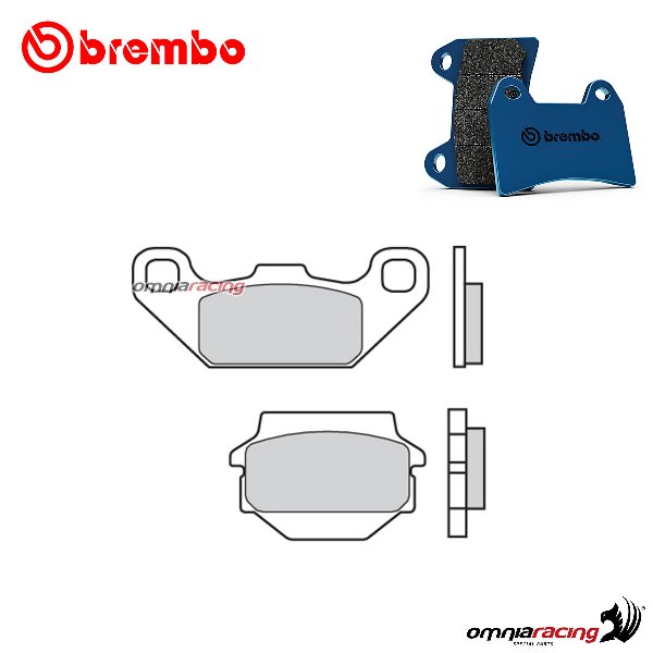 Brembo front brake pads CC Road Carbon Ceramic for Kawasaki KEF300 Lakota Sport 2001-2003