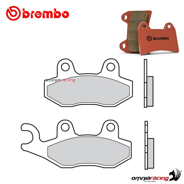 Pastiglie freno anteriori Brembo SD sinterizzata per Kawasaki KLX230 2020-