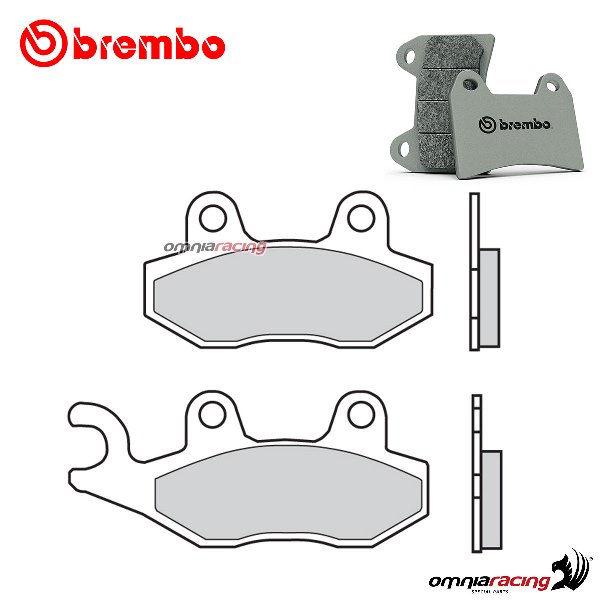 Pastiglie freno anteriori Brembo SX sinterizzata per Kawasaki KX125 1989-1993