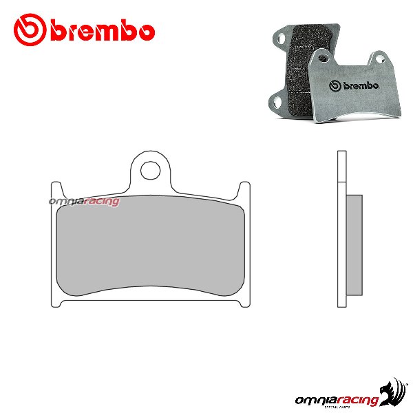 Pastiglie freno anteriori Brembo RC sinterizzate per Triumph T309 Speed Triple 855 1994-1997