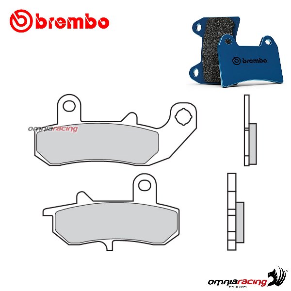 Brembo rear brake pads CC Road Carbon Ceramic for Yamaha DT125Z Tenere 1988-1990