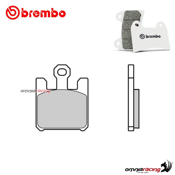 Pastiglie freno anteriori Brembo LA sinterizzate per Kawasaki ZX6RR 636 2003-2004