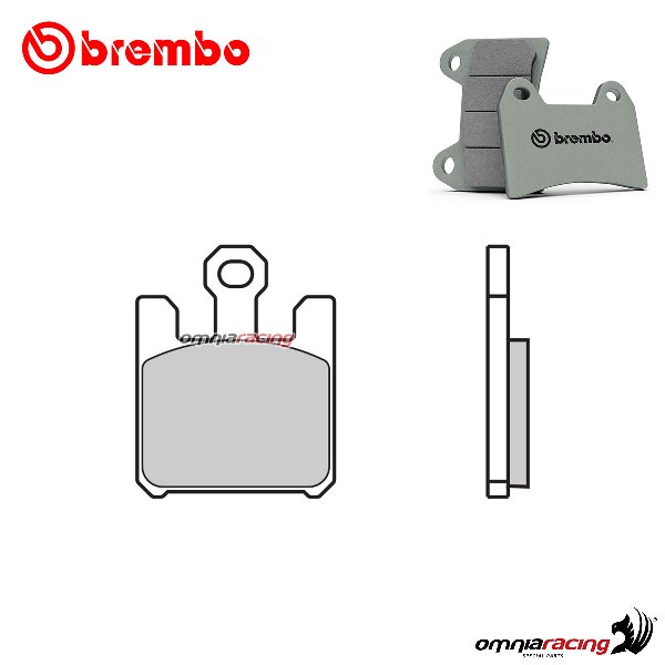 Pastiglie freno anteriori Brembo SR sinterizzate per Kawasaki ZX6R 636 2005-2006