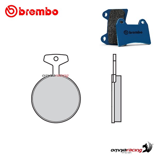 Pastiglie freno anteriori Brembo CC Road Carbon Ceramica per Yamaha RD400S 1973-1976