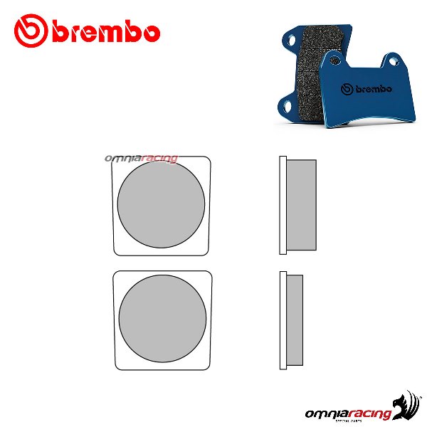 Brembo front brake pads CC Road Carbon Ceramic for Yamaha RD125DX/S 1978-1981