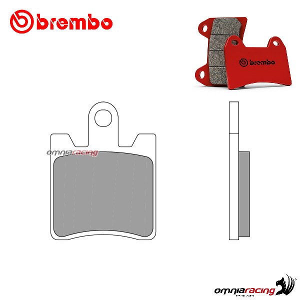 Pastiglie freno anteriori Brembo SA sinterizzate per Yamaha XV1900ACFD Midnight Star 2014-2016