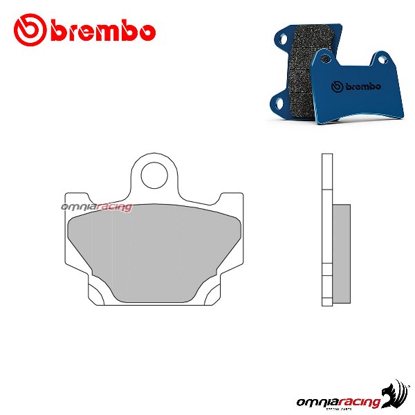 Pastiglie freno anteriori Brembo CC Road Carbon Ceramica per Yamaha XT600 1984-1986
