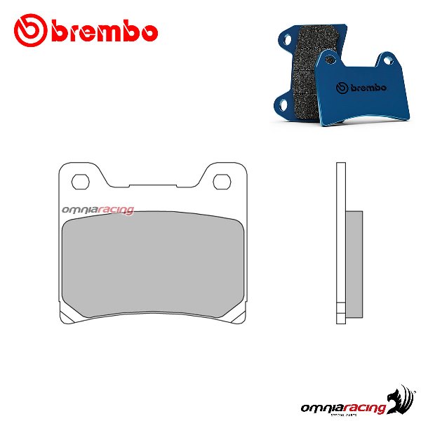 Pastiglie freno posteriori Brembo CC Road Carbon Ceramica per Yamaha FZR750R OW01 1988-1990